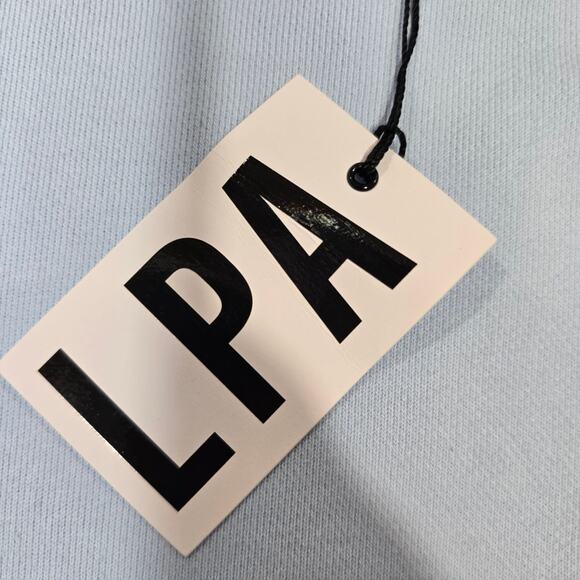 LPA Everything Is The Best Sweatshirt in Cloud Blue XL - Picture 6 of 14